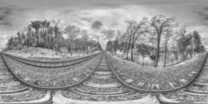 Railroad At Walden Pond Small scaled